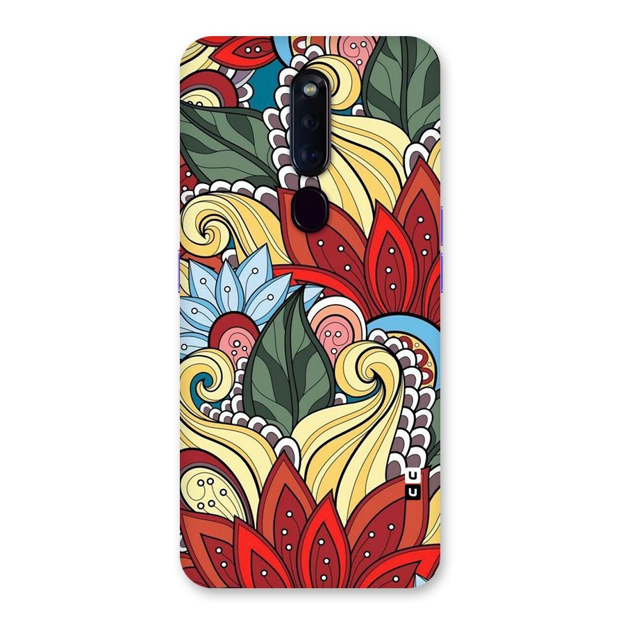 Cute Doodle Back Case for Oppo F11 Pro