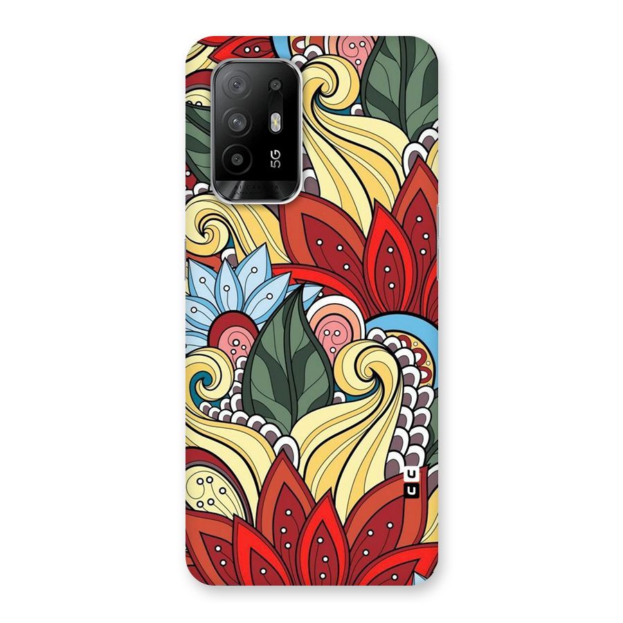 Cute Doodle Back Case for Oppo F19 Pro Plus 5G