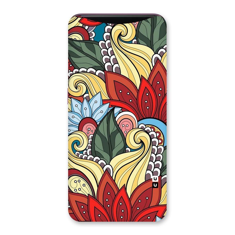 Cute Doodle Back Case for Oppo Find X