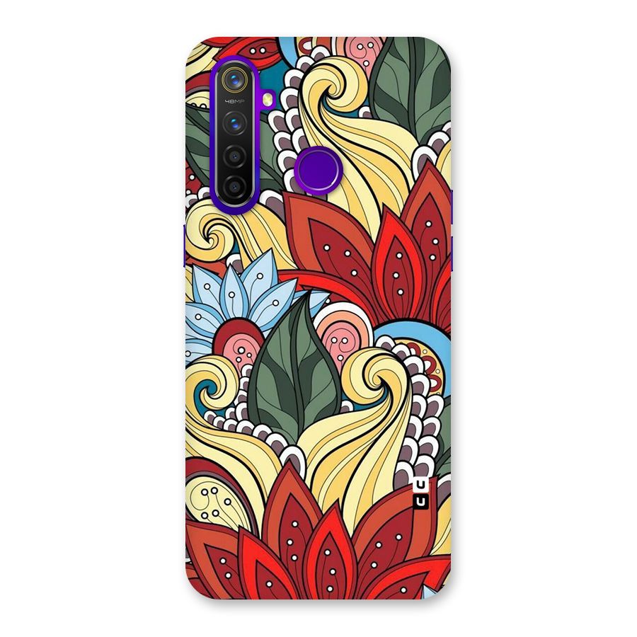 Cute Doodle Back Case for Realme 5 Pro