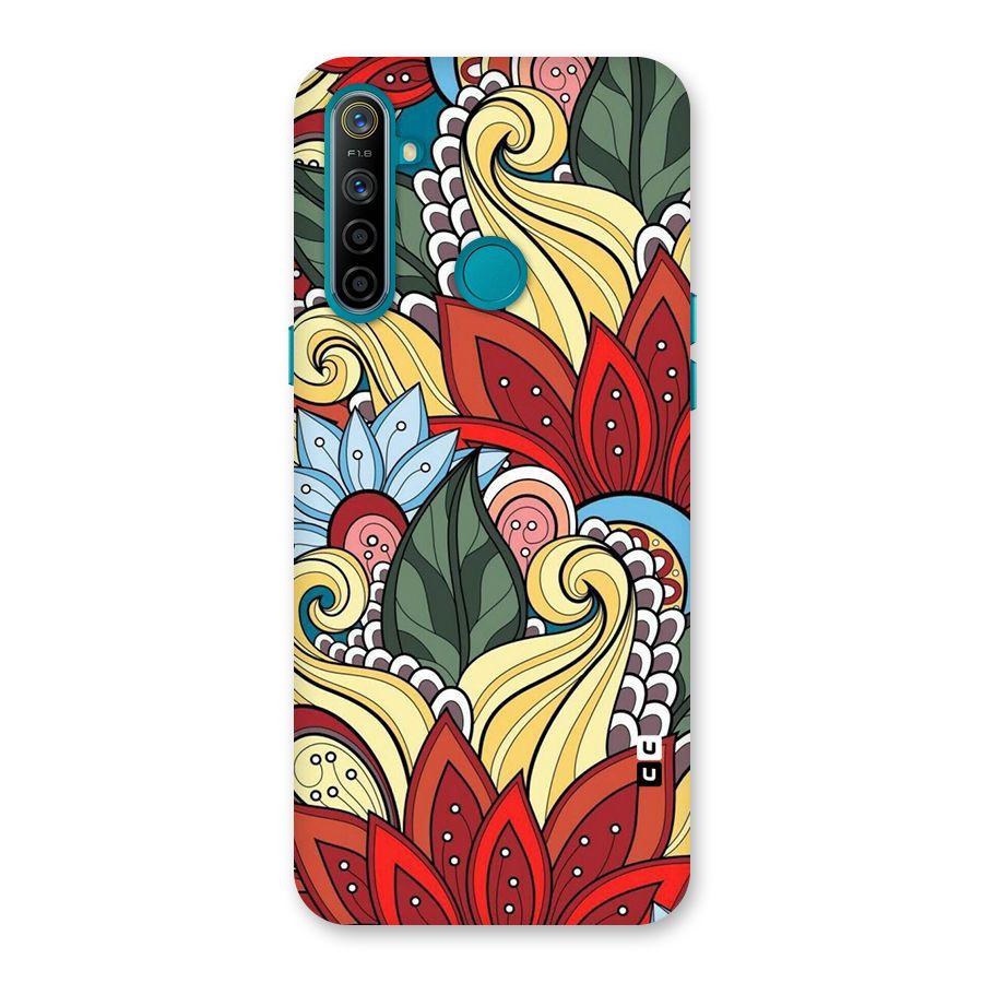 Cute Doodle Back Case for Realme 5i