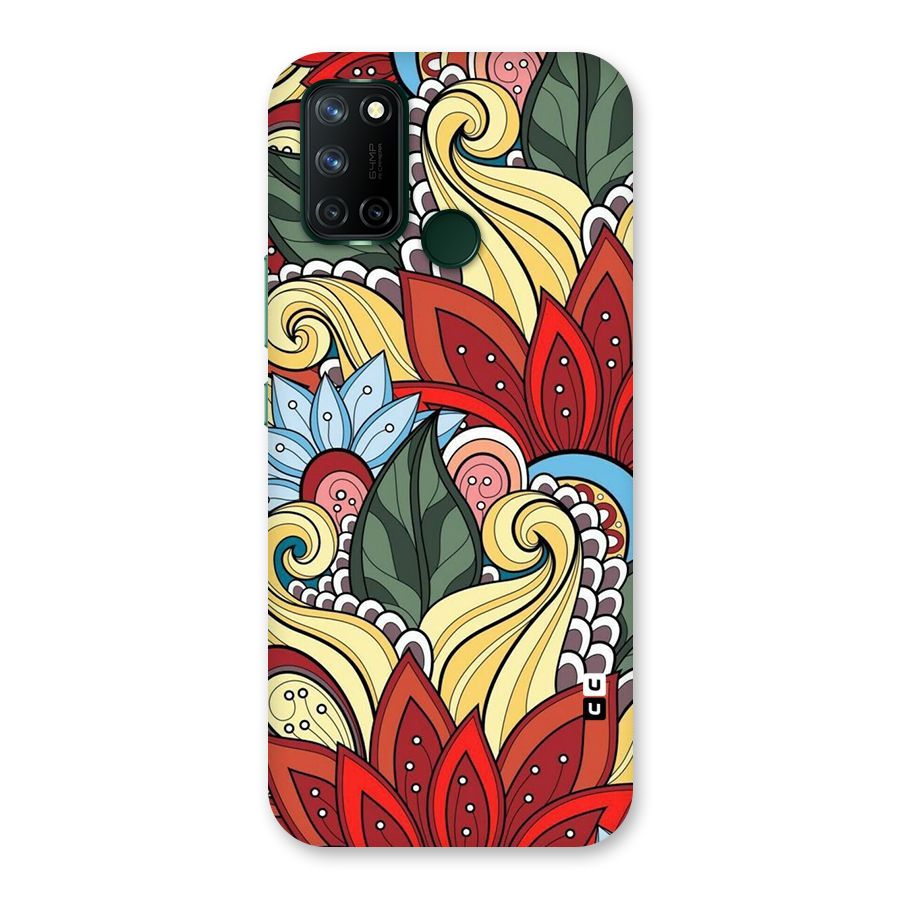 Cute Doodle Back Case for Realme 7i