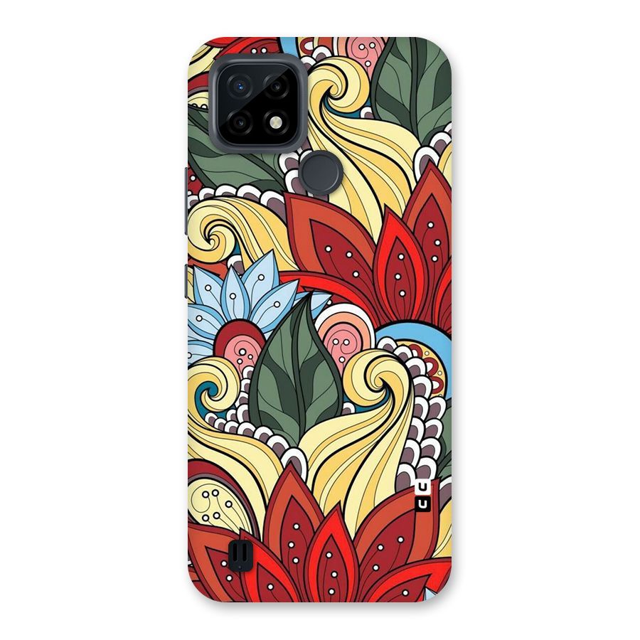Cute Doodle Back Case for Realme C21