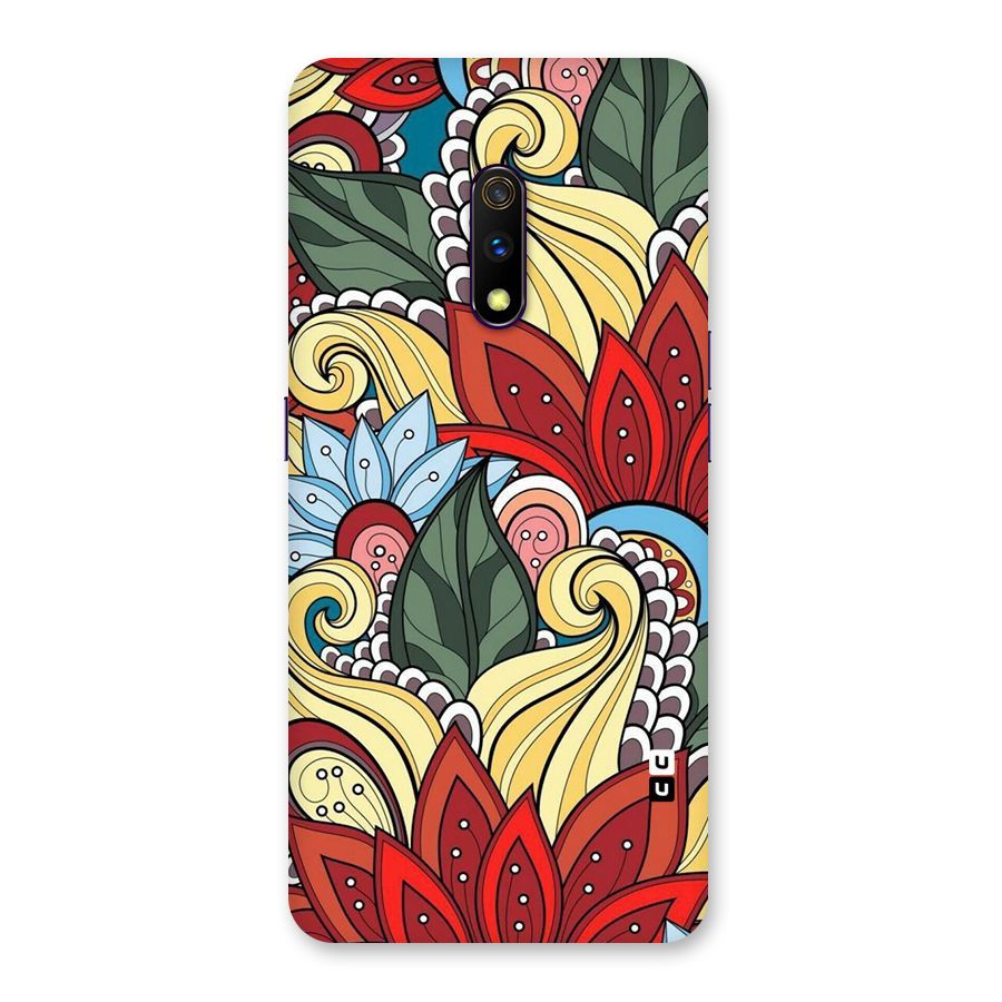 Cute Doodle Back Case for Realme X