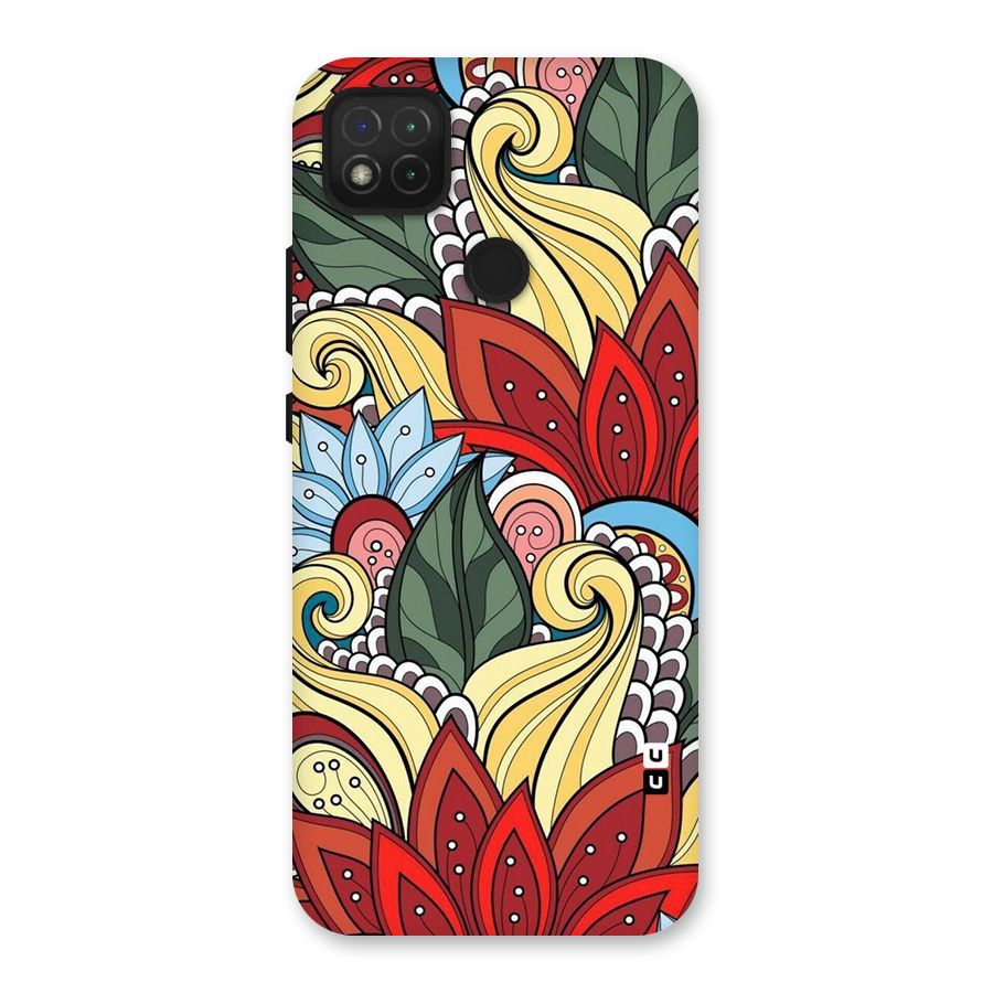 Cute Doodle Back Case for Redmi 9