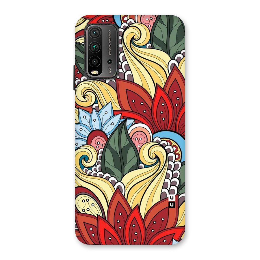 Cute Doodle Back Case for Redmi 9 Power