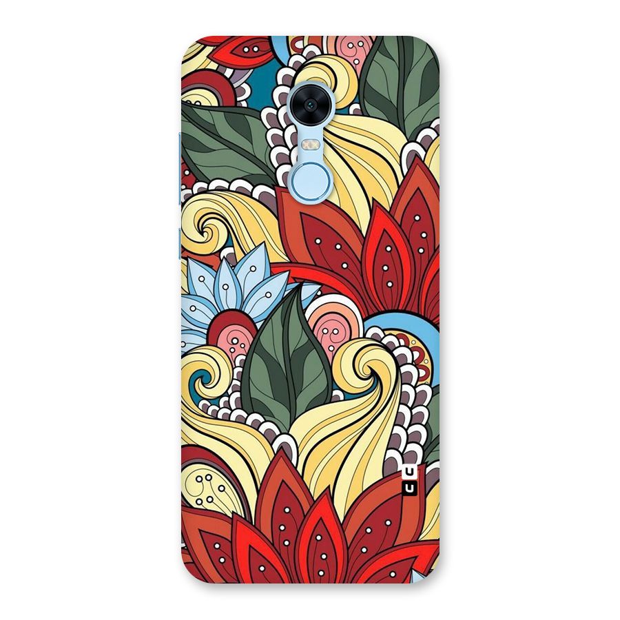 Cute Doodle Back Case for Redmi Note 5