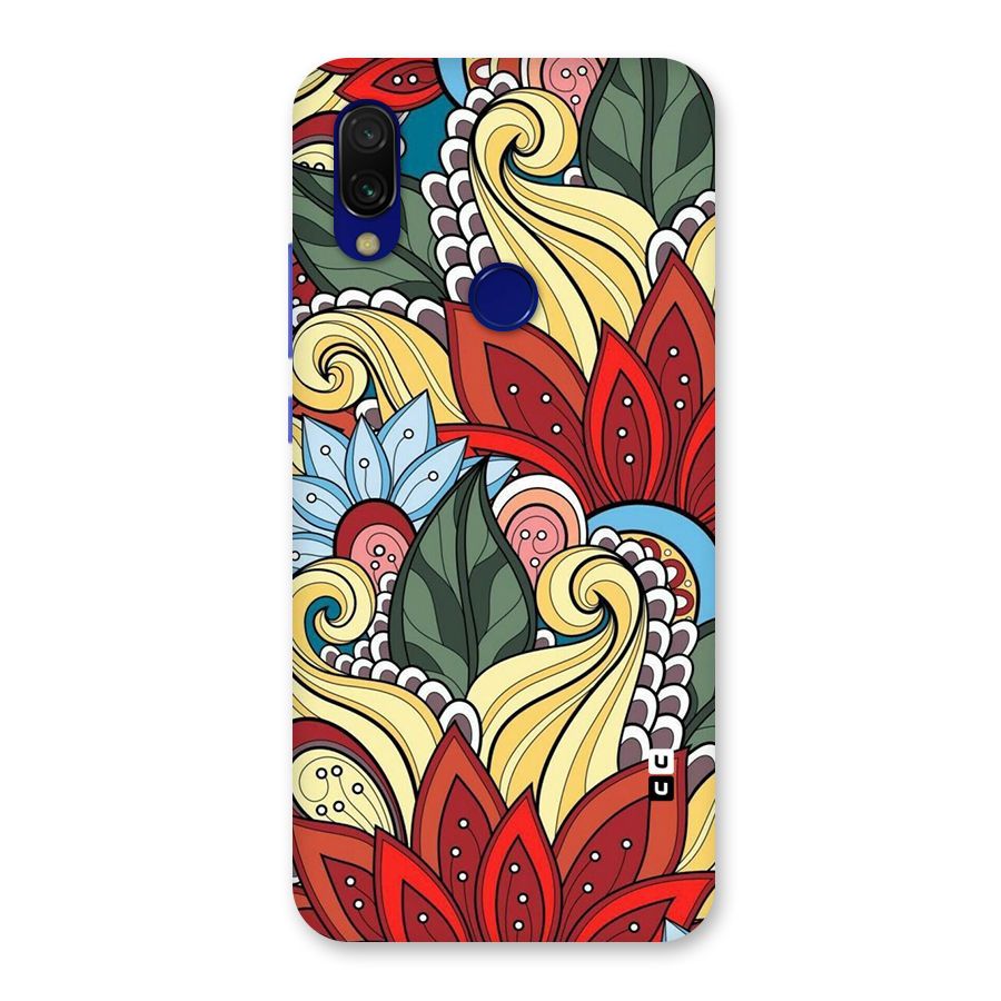Cute Doodle Back Case for Redmi Y3