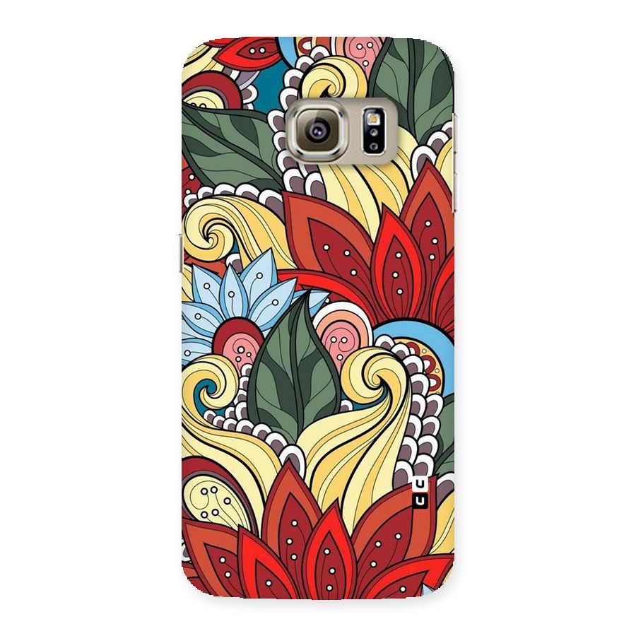 Cute Doodle Back Case for Samsung Galaxy S6 Edge