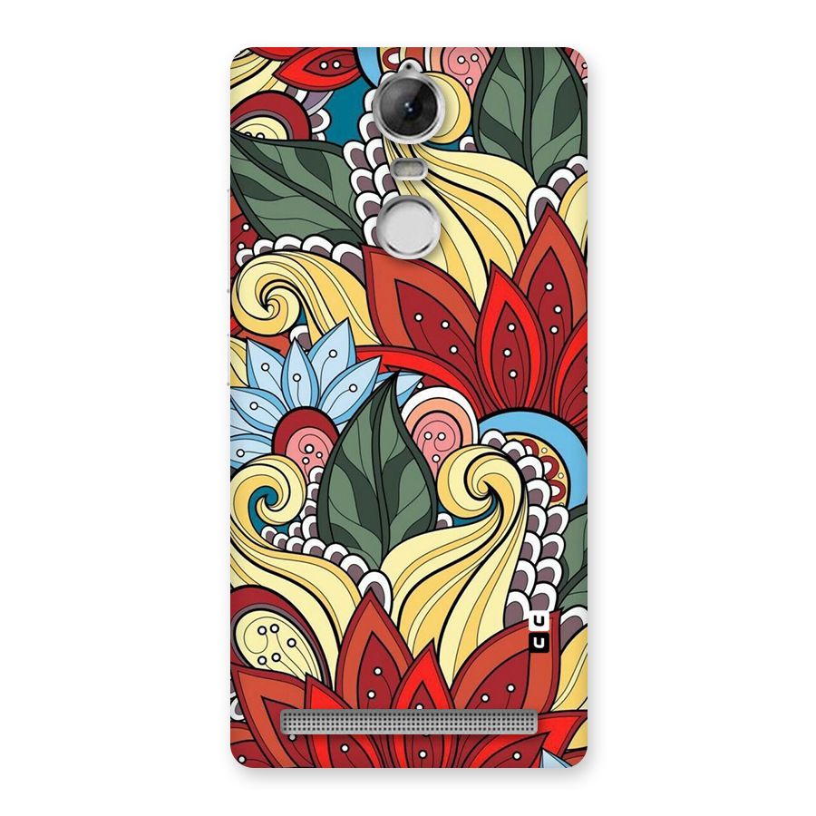Cute Doodle Back Case for Vibe K5 Note