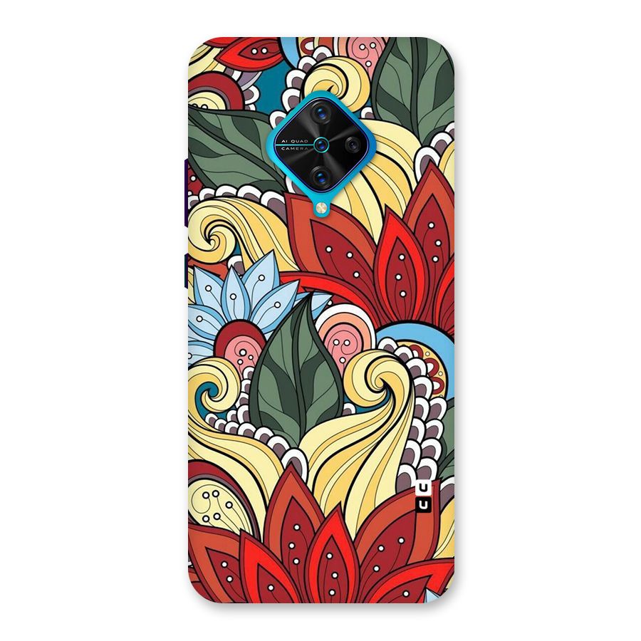 Cute Doodle Back Case for Vivo S1 Pro