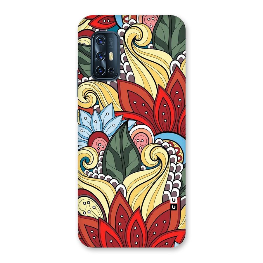 Cute Doodle Back Case for Vivo V17