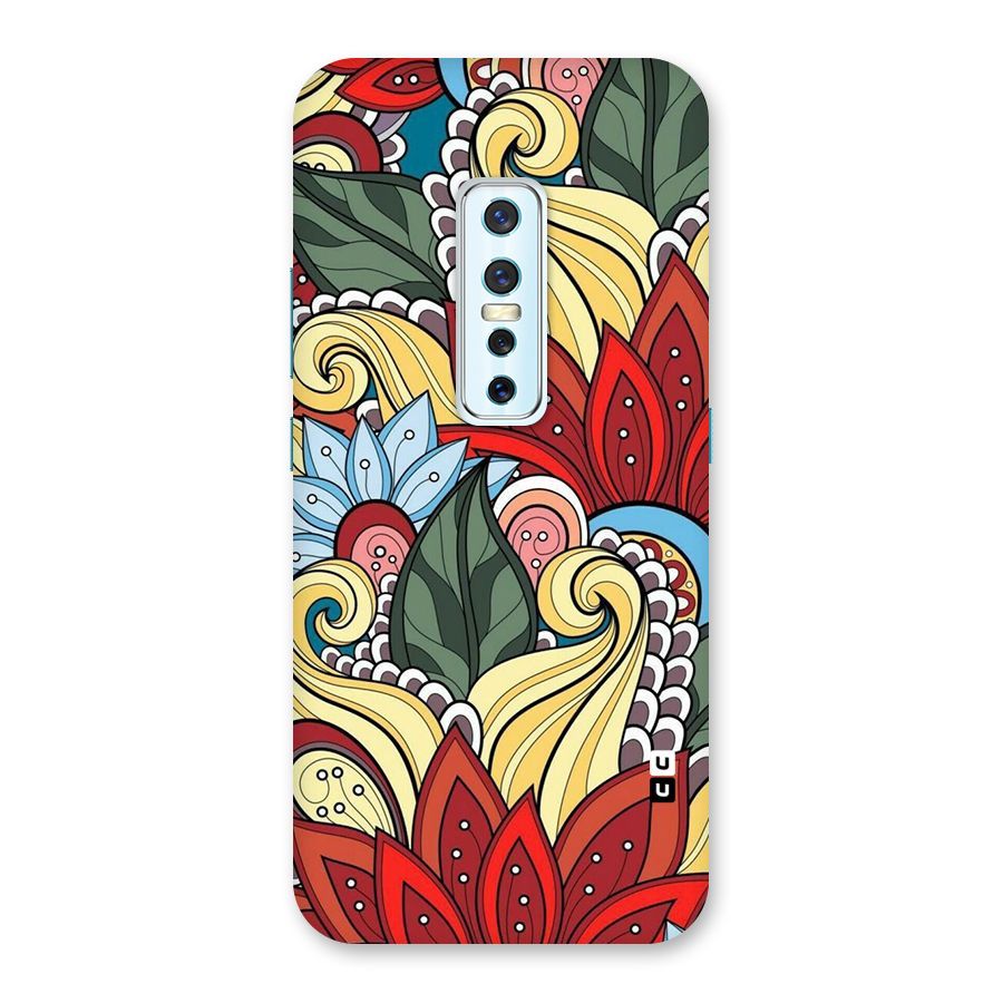 Cute Doodle Back Case for Vivo V17 Pro