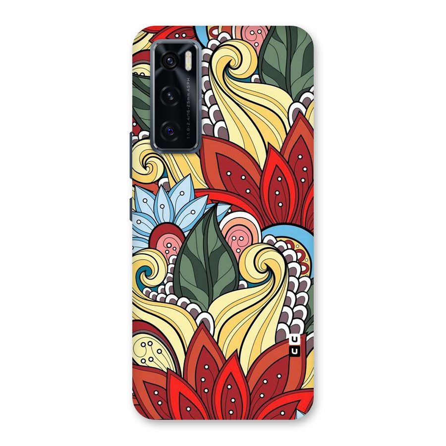 Cute Doodle Back Case for Vivo V20 SE