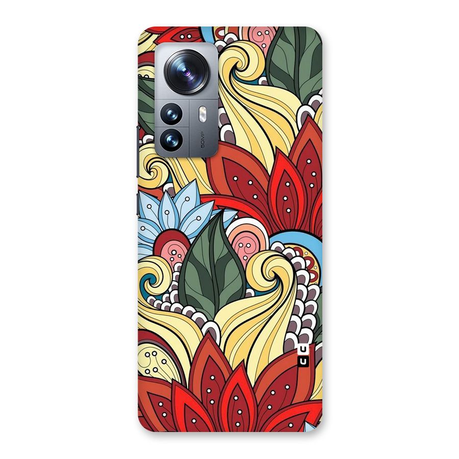 Cute Doodle Back Case for Xiaomi 12 Pro