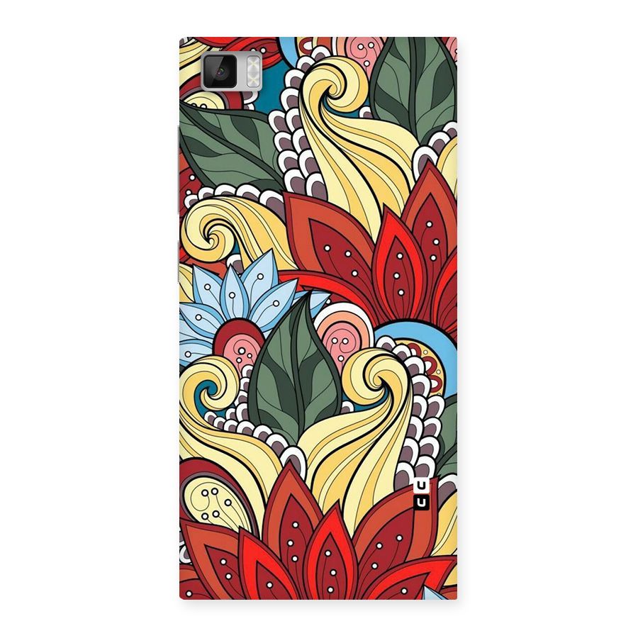Cute Doodle Back Case for Xiaomi Mi3