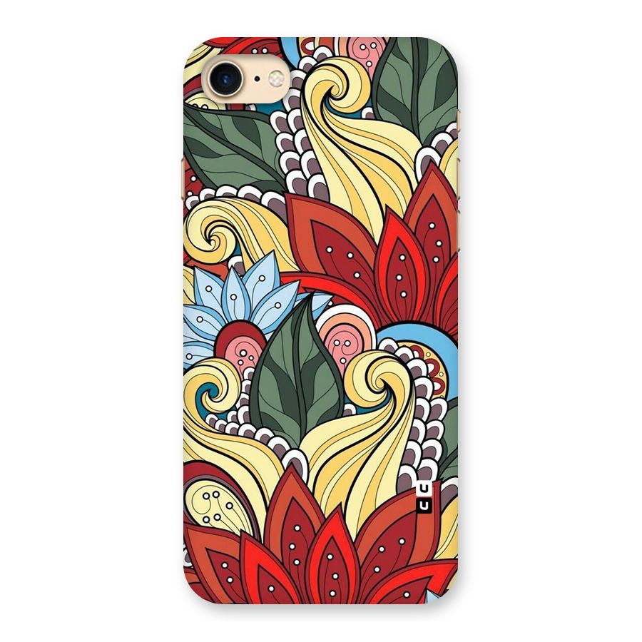Cute Doodle Back Case for iPhone 7
