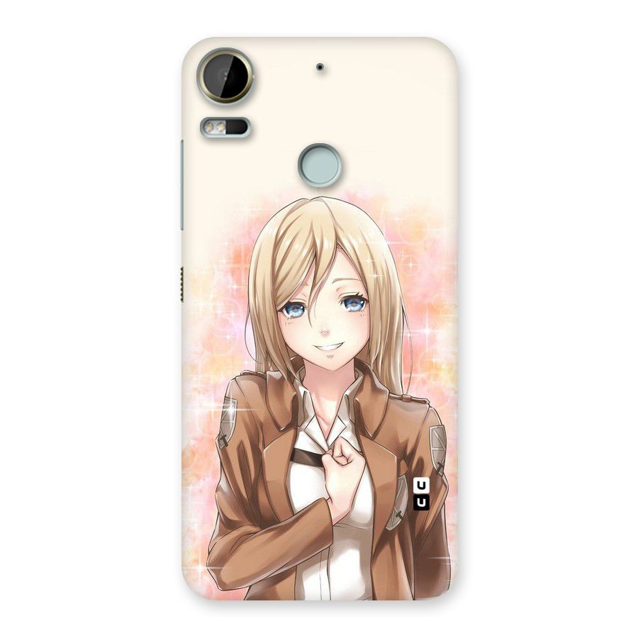 Cute Girl Art Back Case for Desire 10 Pro