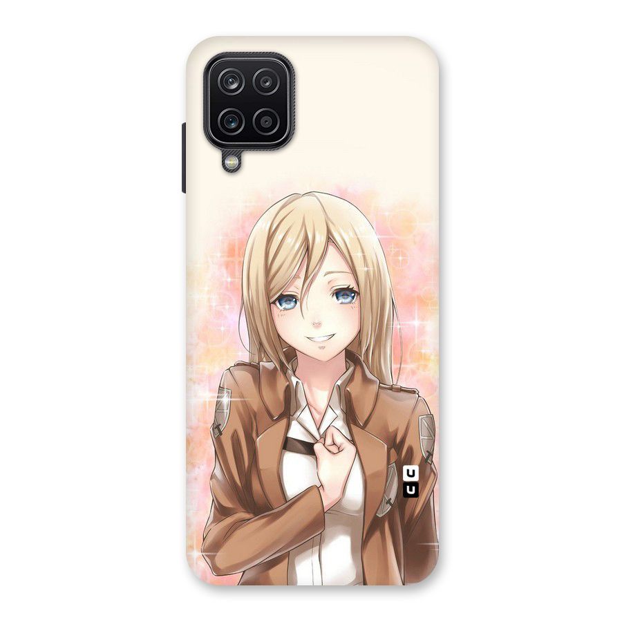 Cute Girl Art Back Case for Galaxy A12