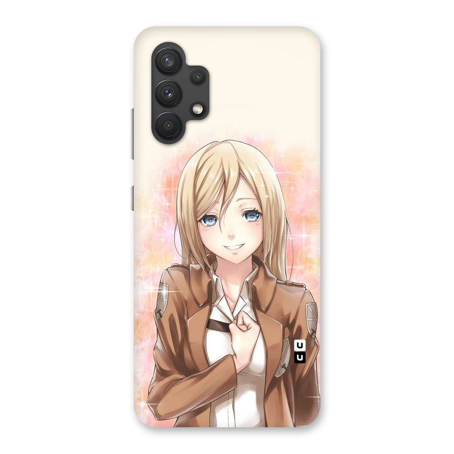 Cute Girl Art Back Case for Galaxy A32