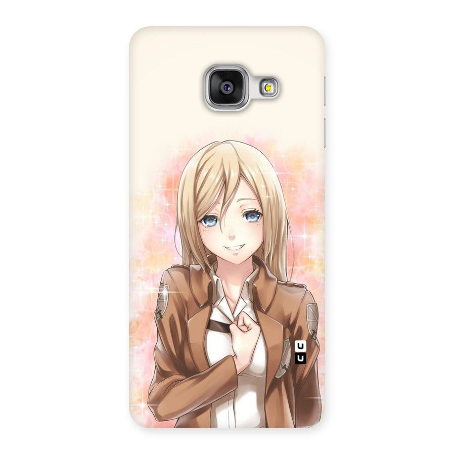 Cute Girl Art Back Case for Galaxy A3 2016