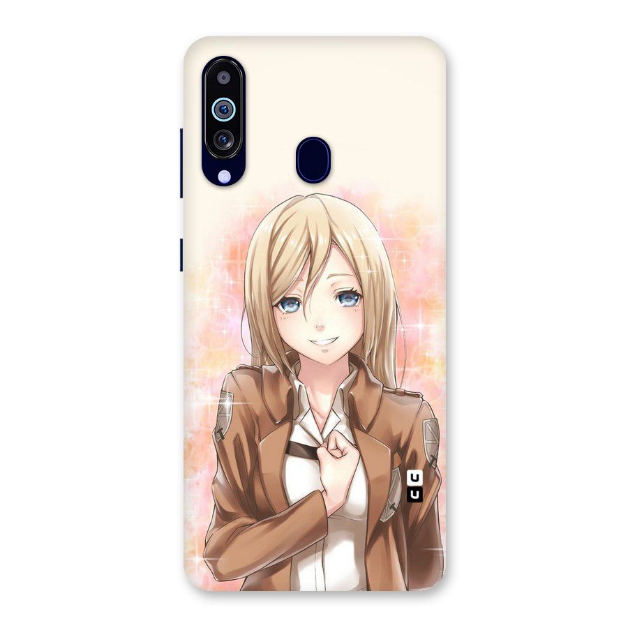 Cute Girl Art Back Case for Galaxy A60