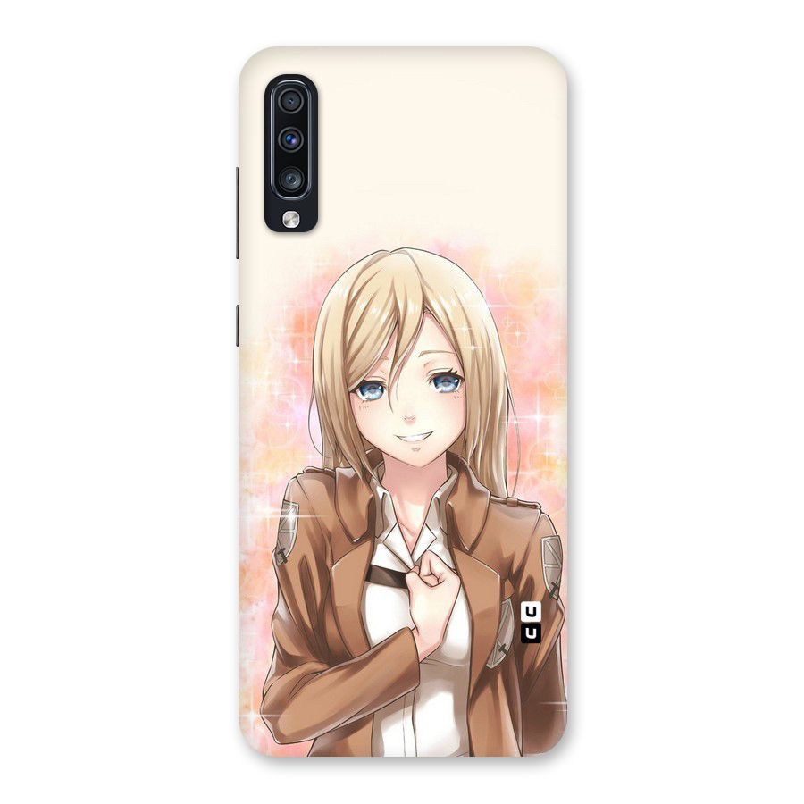 Cute Girl Art Back Case for Galaxy A70