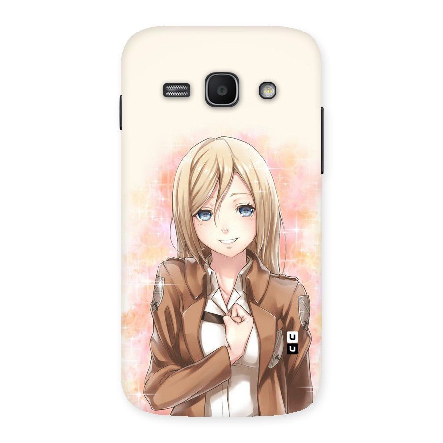 Cute Girl Art Back Case for Galaxy Ace 3