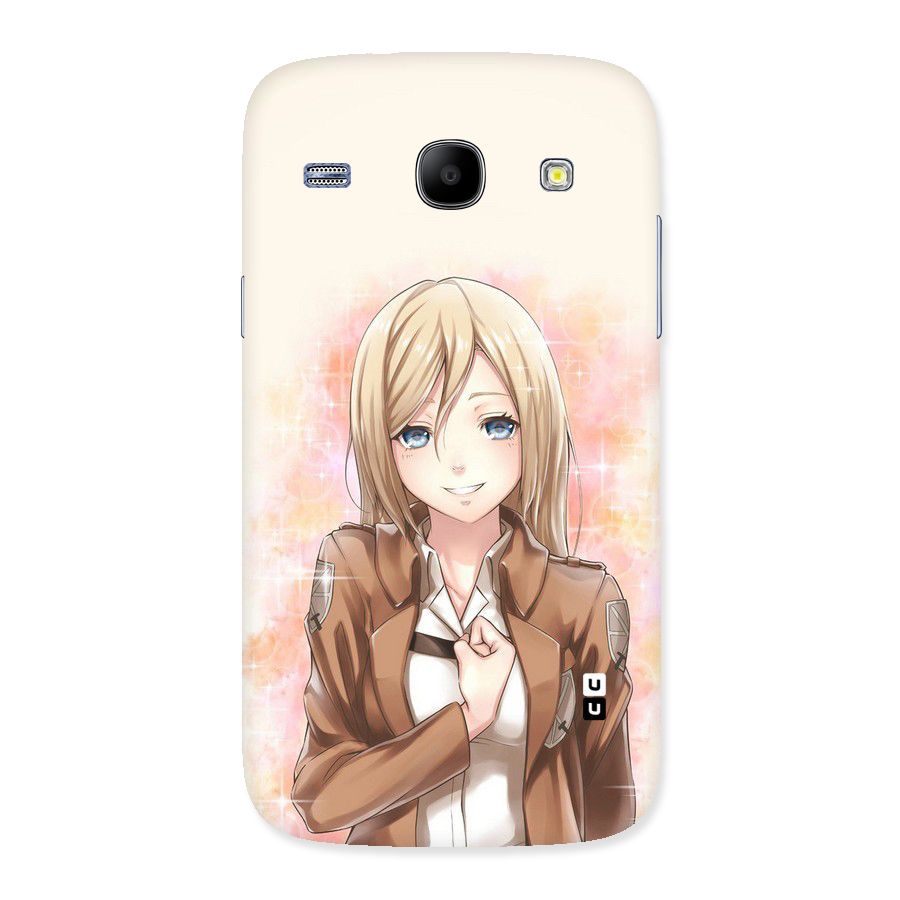 Cute Girl Art Back Case for Galaxy Core