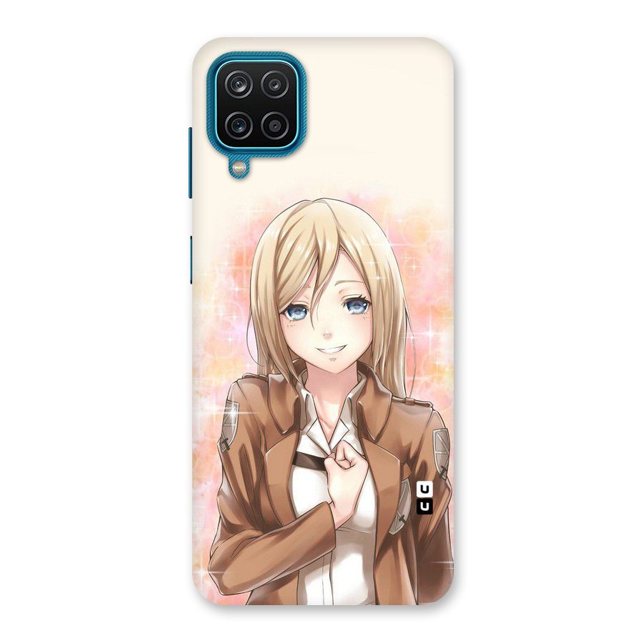 Cute Girl Art Back Case for Galaxy F12
