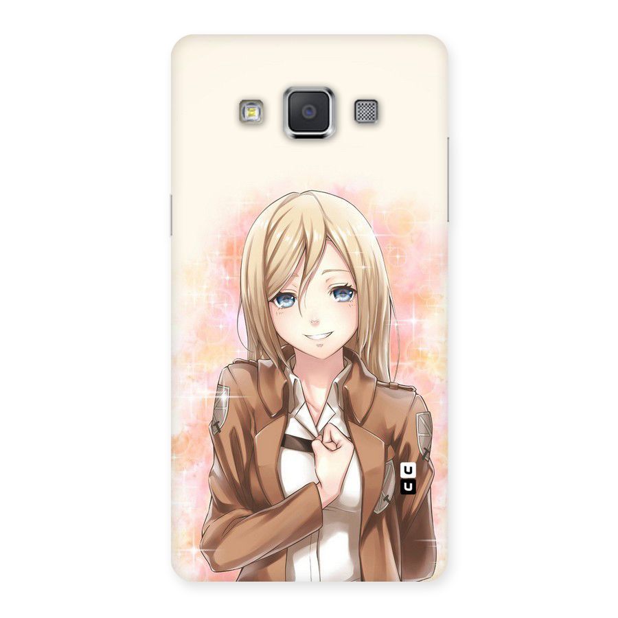 Cute Girl Art Back Case for Galaxy Grand Max