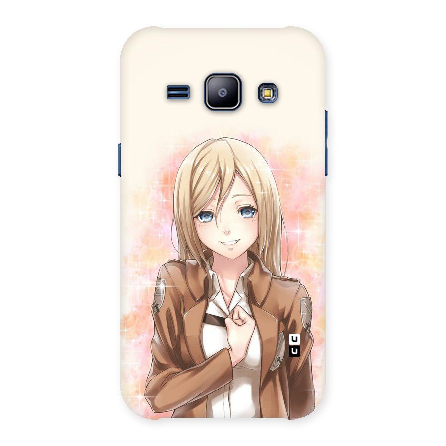 Cute Girl Art Back Case for Galaxy J1