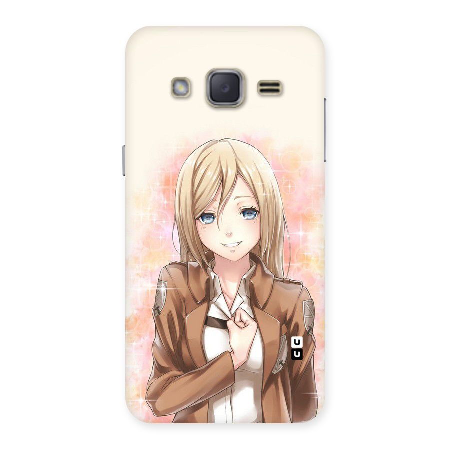 Cute Girl Art Back Case for Galaxy J2