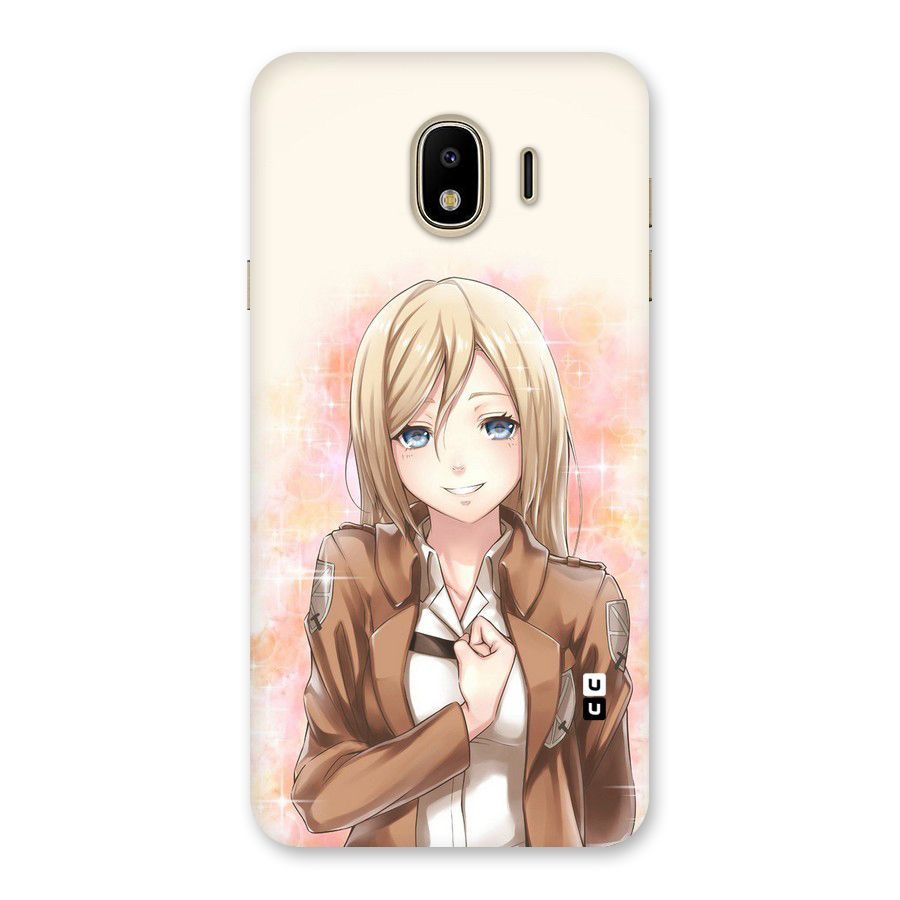 Cute Girl Art Back Case for Galaxy J4