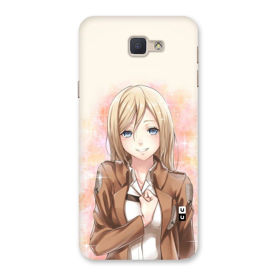 Cute Girl Art Back Case for Galaxy J5 Prime