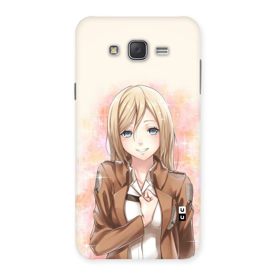 Cute Girl Art Back Case for Galaxy J7