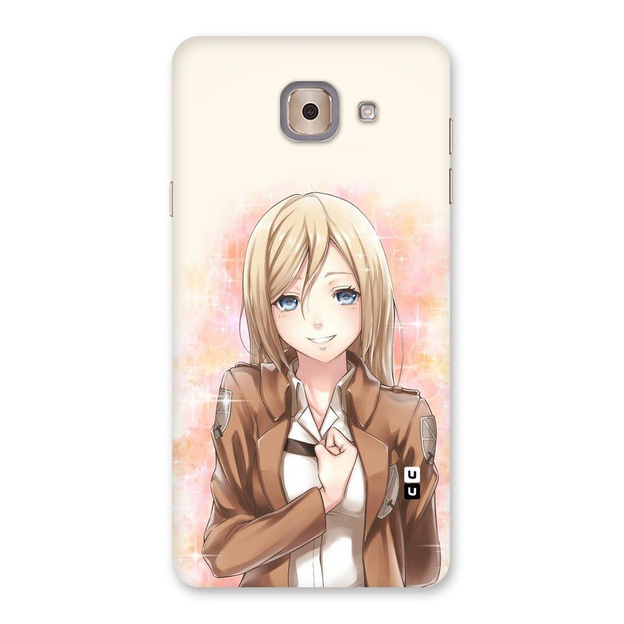 Cute Girl Art Back Case for Galaxy J7 Max