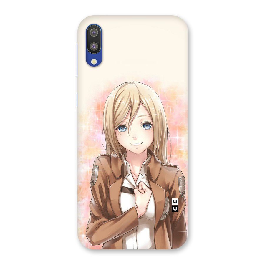 Cute Girl Art Back Case for Galaxy M10