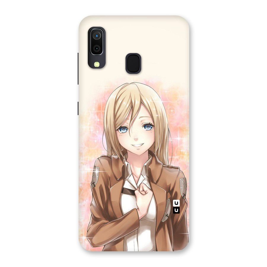 Cute Girl Art Back Case for Galaxy M10s
