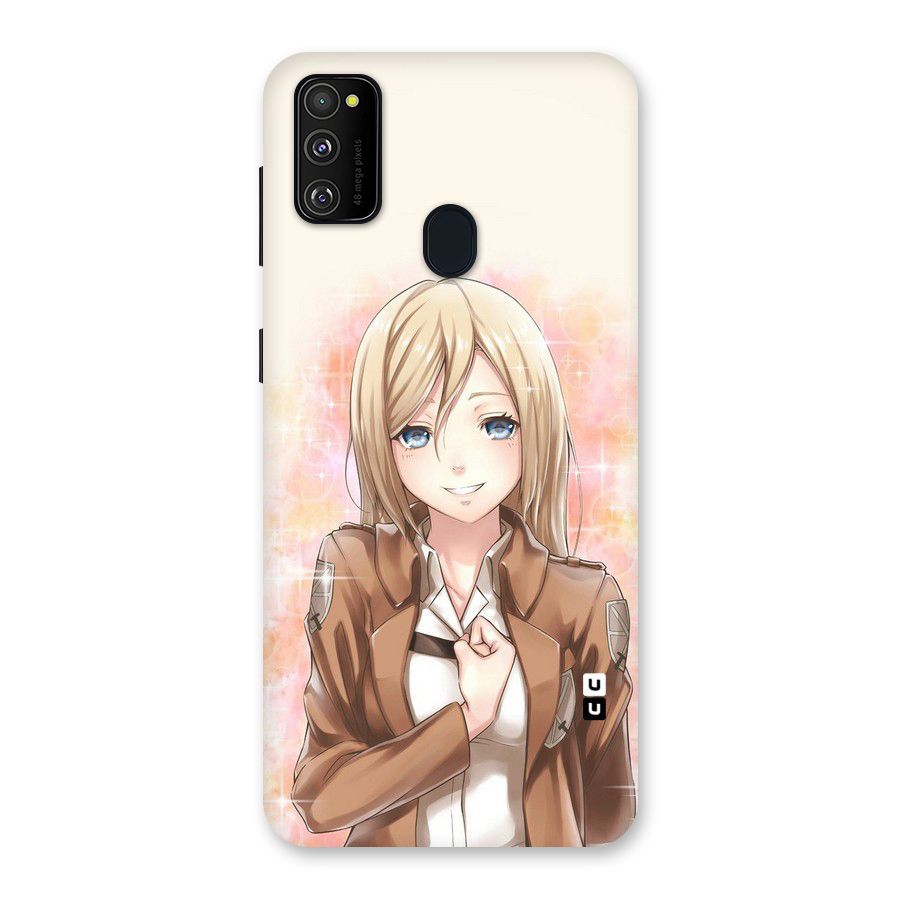 Cute Girl Art Back Case for Galaxy M30s