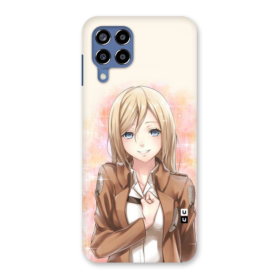 Cute Girl Art Back Case for Galaxy M53 5G
