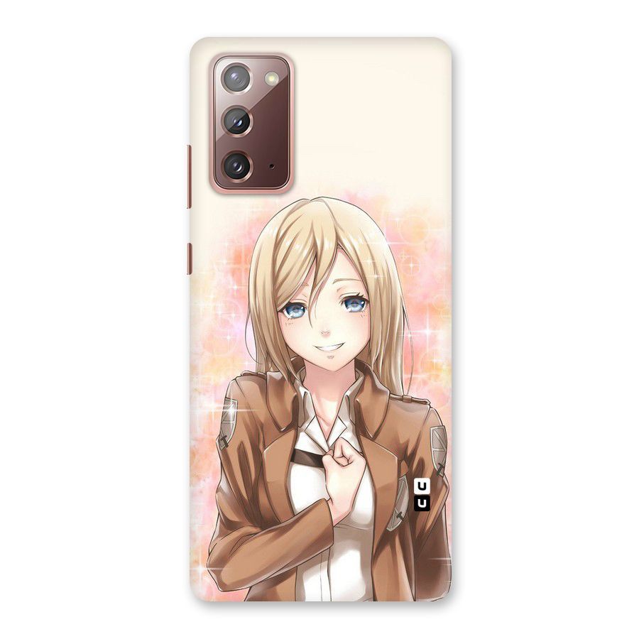 Cute Girl Art Back Case for Galaxy Note 20