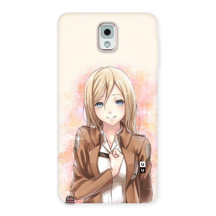 Cute Girl Art Back Case for Galaxy Note 3