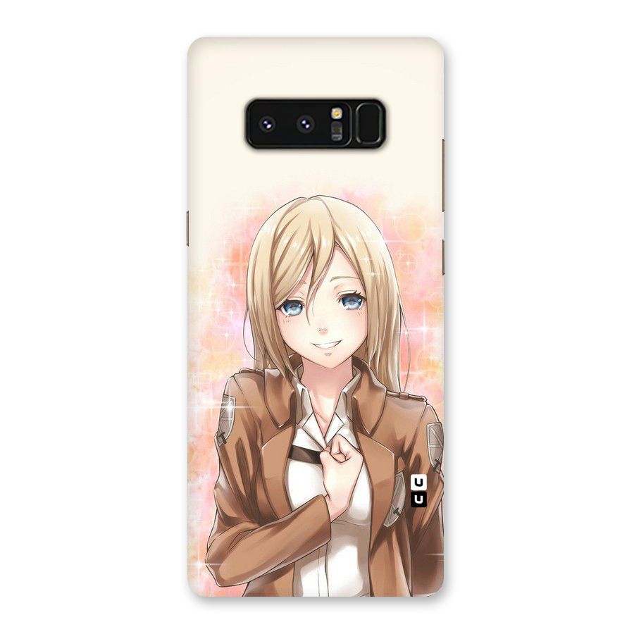 Cute Girl Art Back Case for Galaxy Note 8