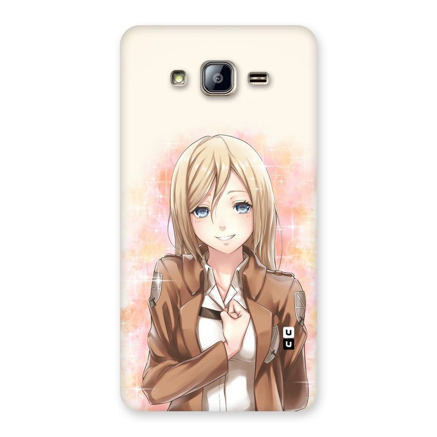 Cute Girl Art Back Case for Galaxy On5