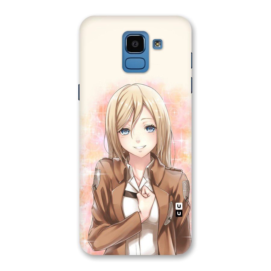 Cute Girl Art Back Case for Galaxy On6