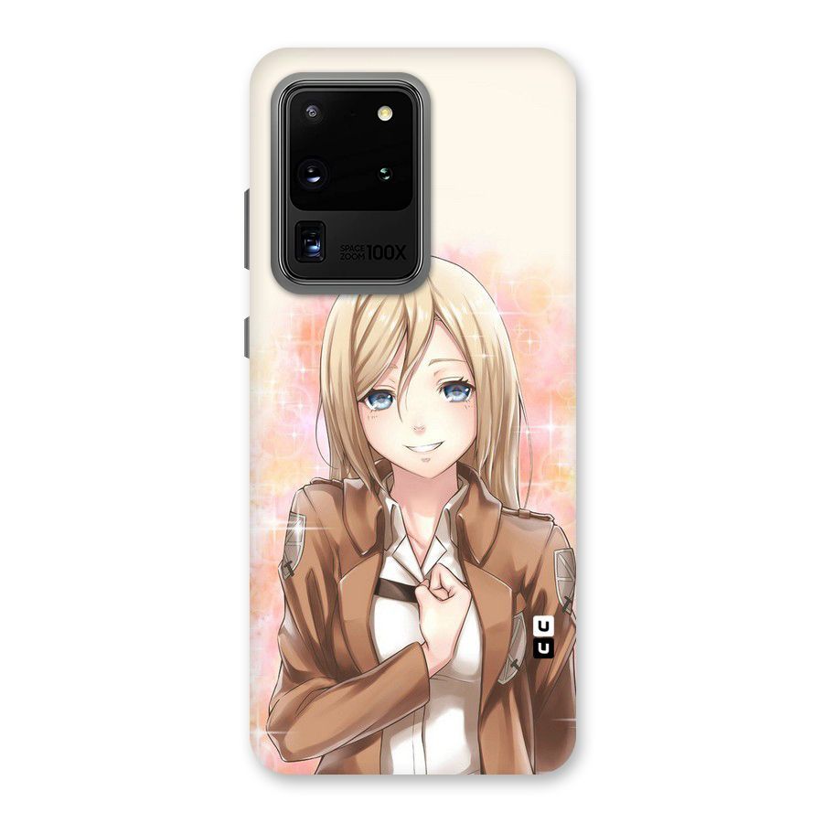 Cute Girl Art Back Case for Galaxy S20 Ultra