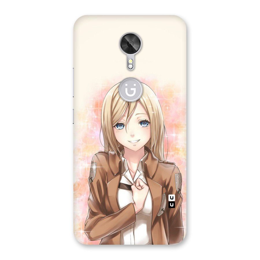 Cute Girl Art Back Case for Gionee A1