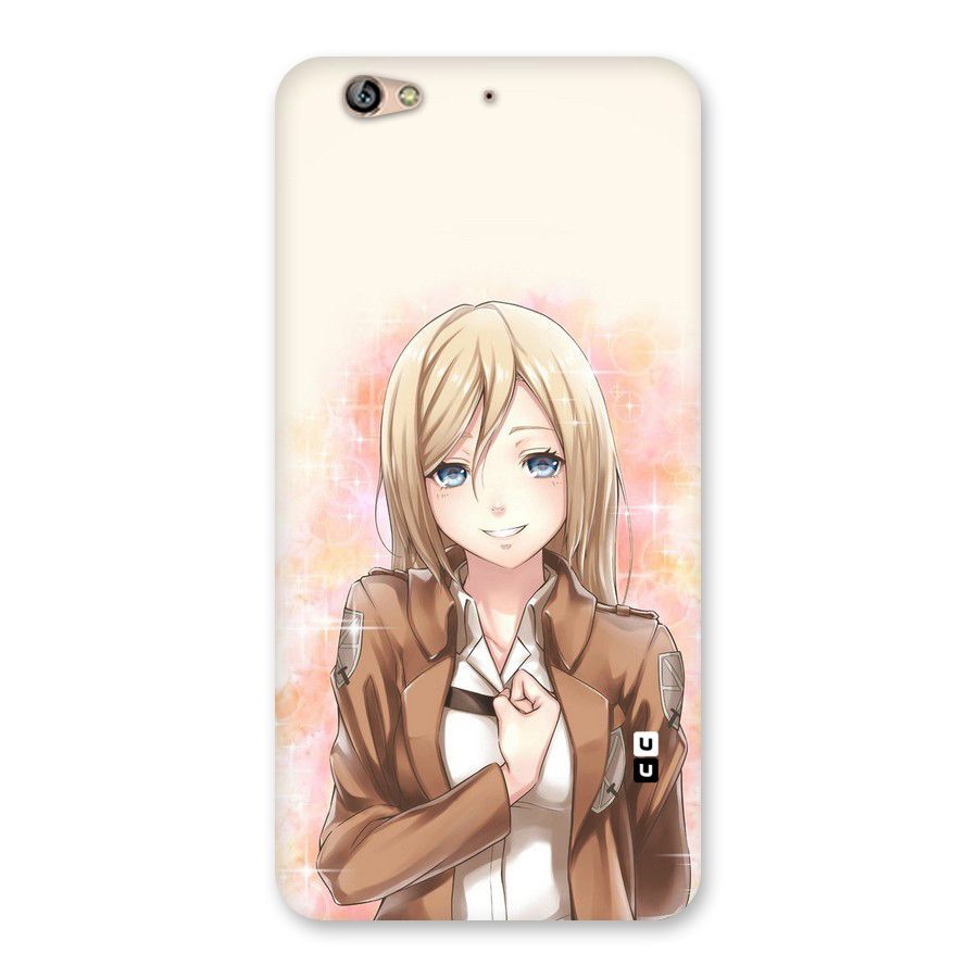 Cute Girl Art Back Case for Gionee S6