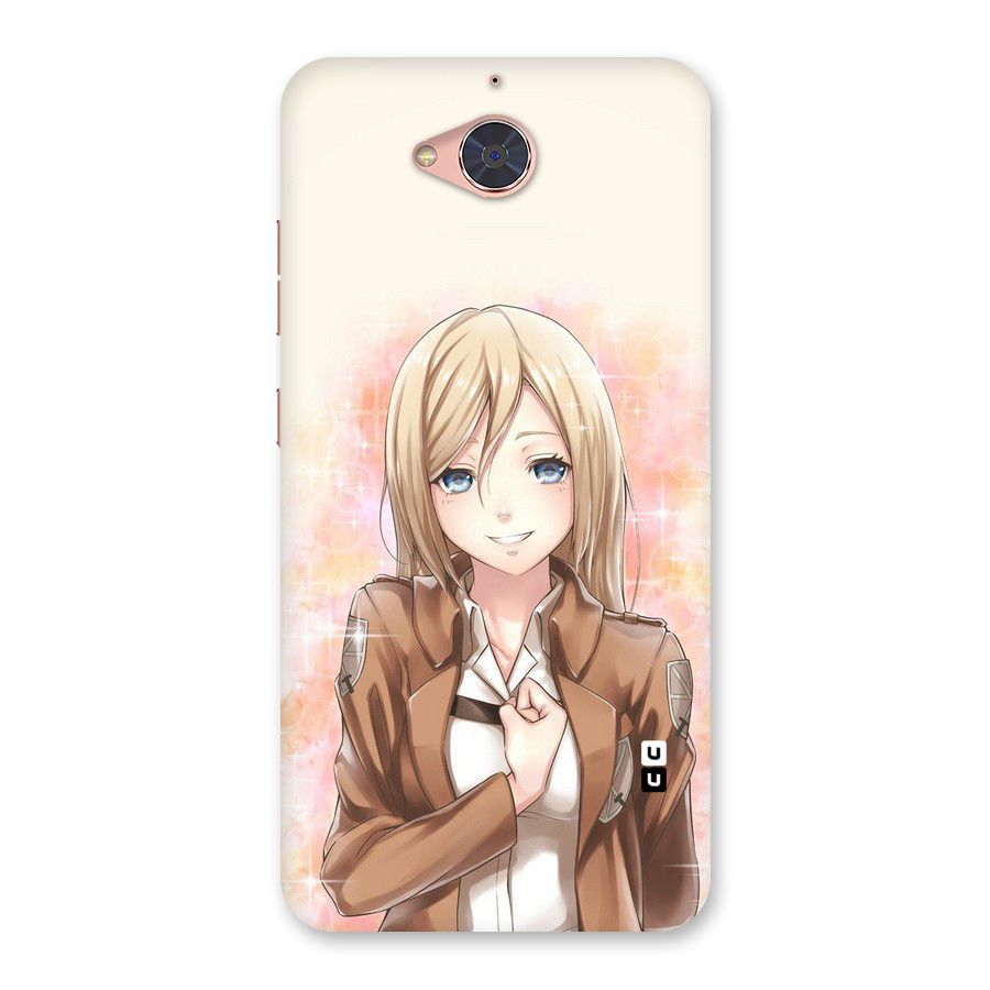 Cute Girl Art Back Case for Gionee S6 Pro